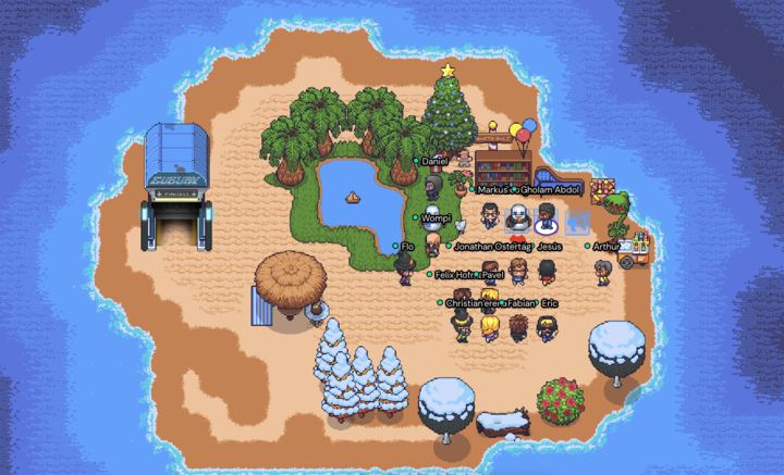 Gather Satellytes Monday Morning Meeting