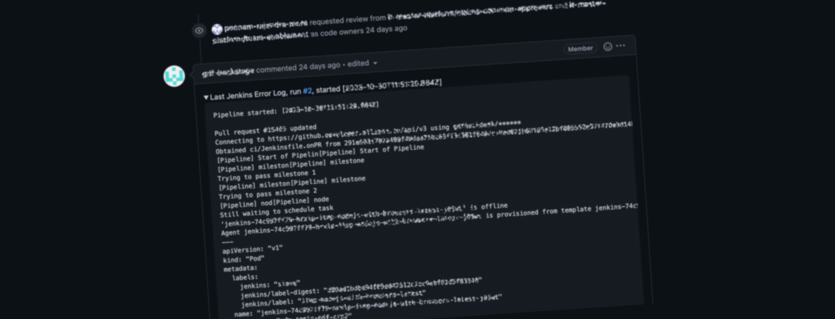 Hands-On: Github PR comments with Jenkins CI/CD logs integration